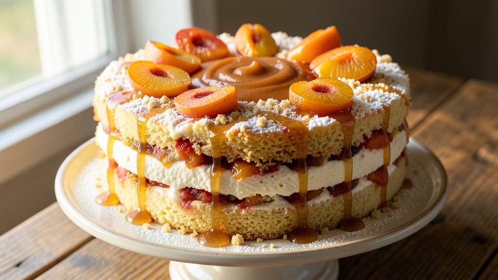 Apricot Yogurt Cake Recipe: Zesty Fruit Swirls in Ultra-Moist Bites