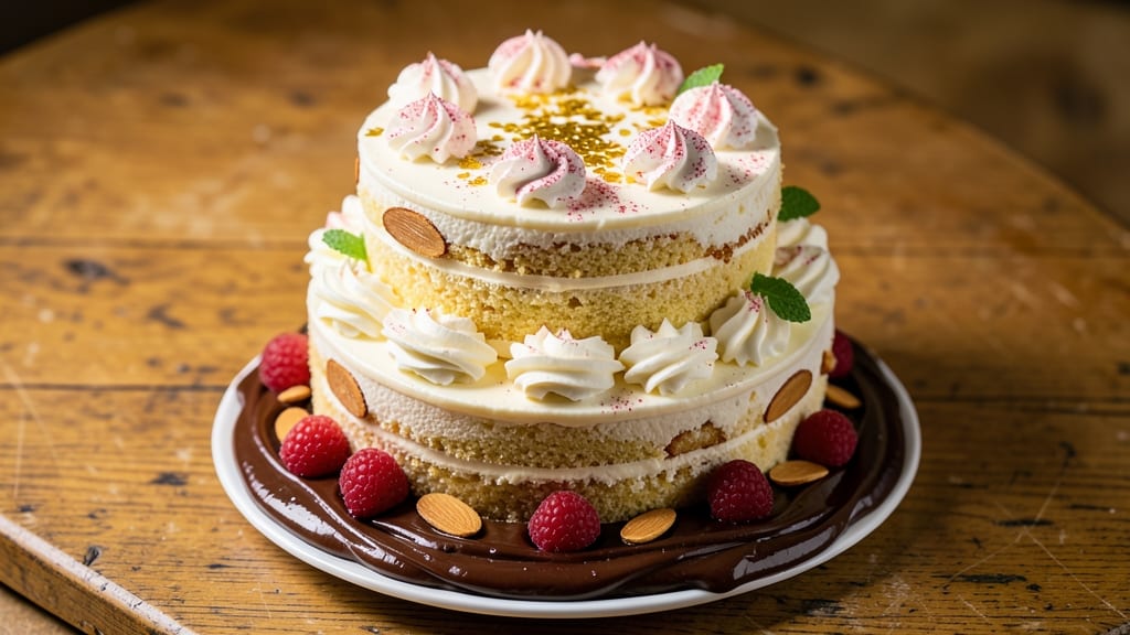 American Beauty Cake Recipe: Vanilla Bean Swirls and Buttery Streusel Magic