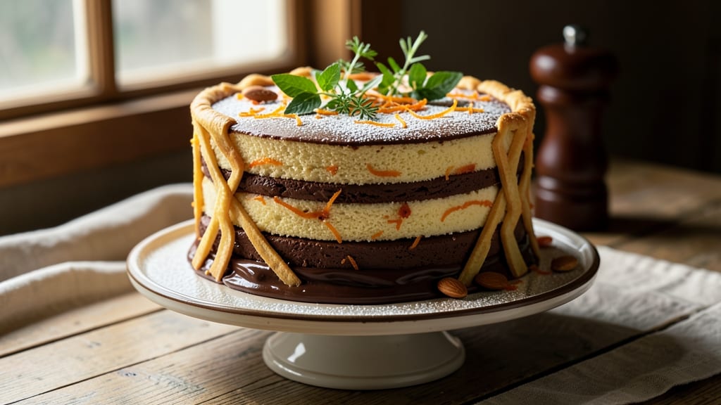 Balfours Frog Cake Recipe: Boozy Rum Streusel Crown Over Moist Citrus Layers