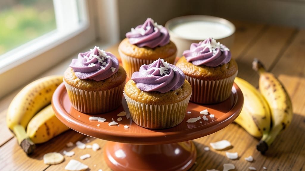 Banana Cupcake Recipe Philippines: Ube Swirl Magic With Silky Moistness