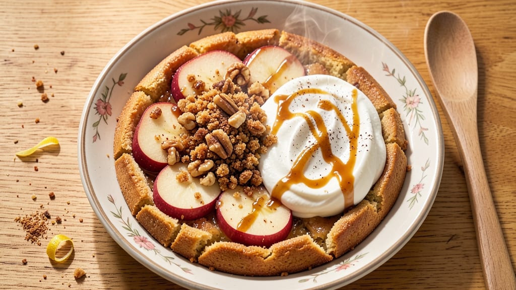 Apple Shortcake Recipe NZ: Golden Streusel Hugs Kiwi-Spiced Apple Layers