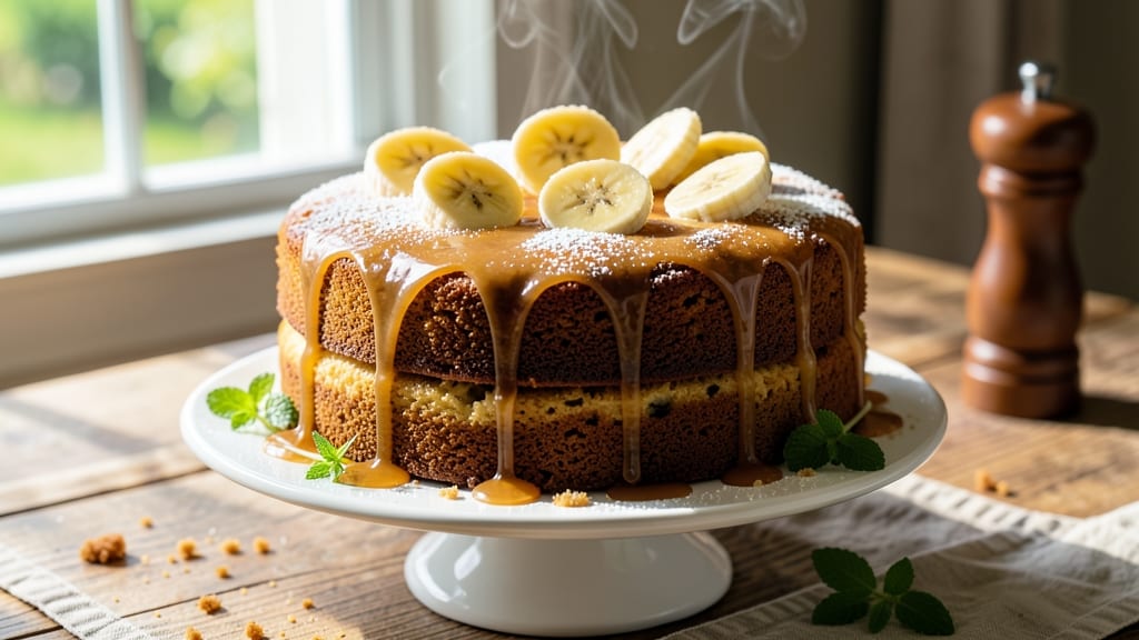 Banana Cake Recipe Using Condensed Milk: Ultra-Moist Layers With Caramelized Top