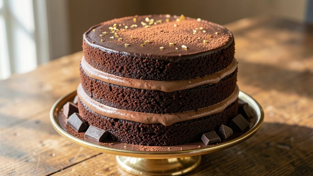 Amazon Chocolate Cake Recipe: Deep Chocolate Layers With Fudgy Crunch