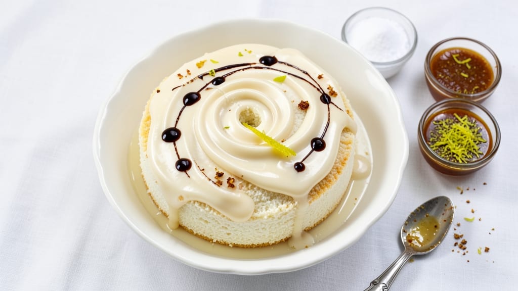 Angel Food Cake Glaze Icing Recipe: Light-as-Air Syrup That Never Weighs Down Crumbs