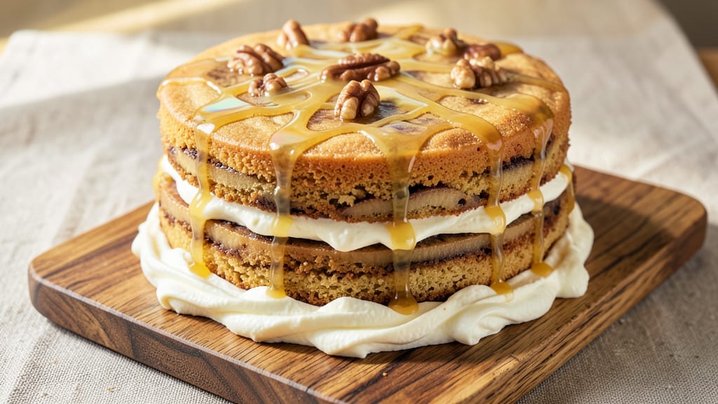 Banana Bliss Cake Recipe: Moist Layers With Warm Spice Streusel Crown