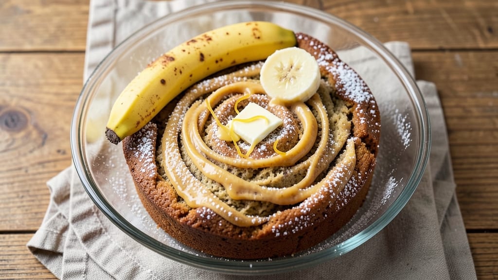 Banana Cake Using Pancake Mix Recipe: Pancake-Inspired Moistness With Banana Swirl Magic