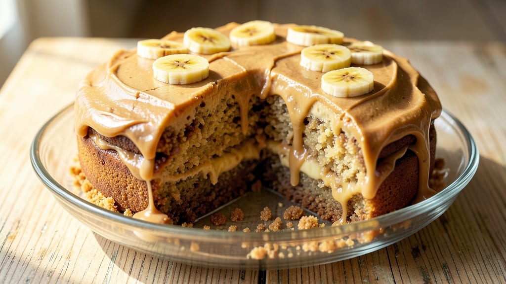 Banana Gooey Butter Cake Recipe: Fudgy Layers with Caramelized Banana Streaks