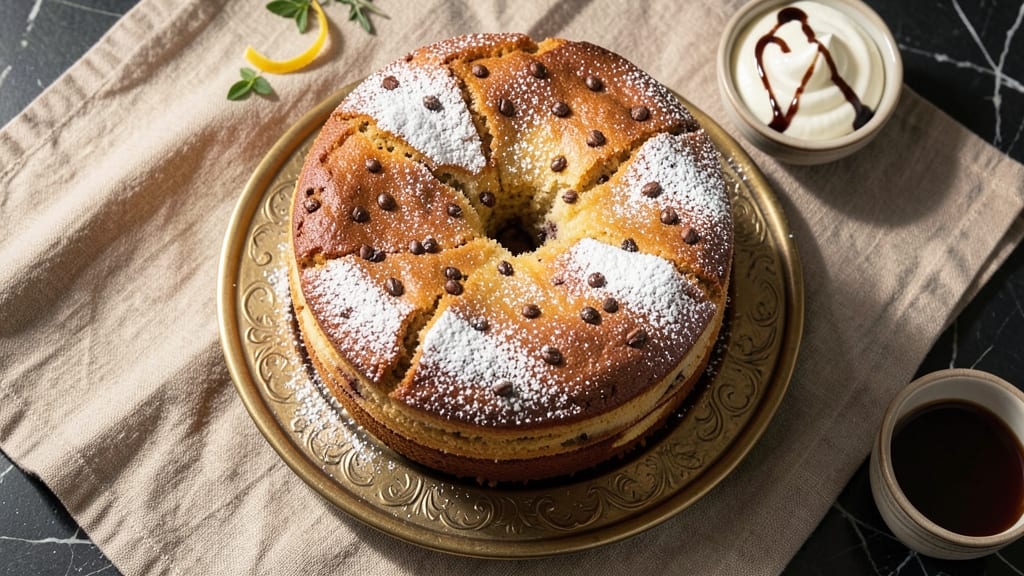 Award Winning Coffee Cake Recipe: Vanilla Bean Streusel Crown Over Ultra-Moist Layers