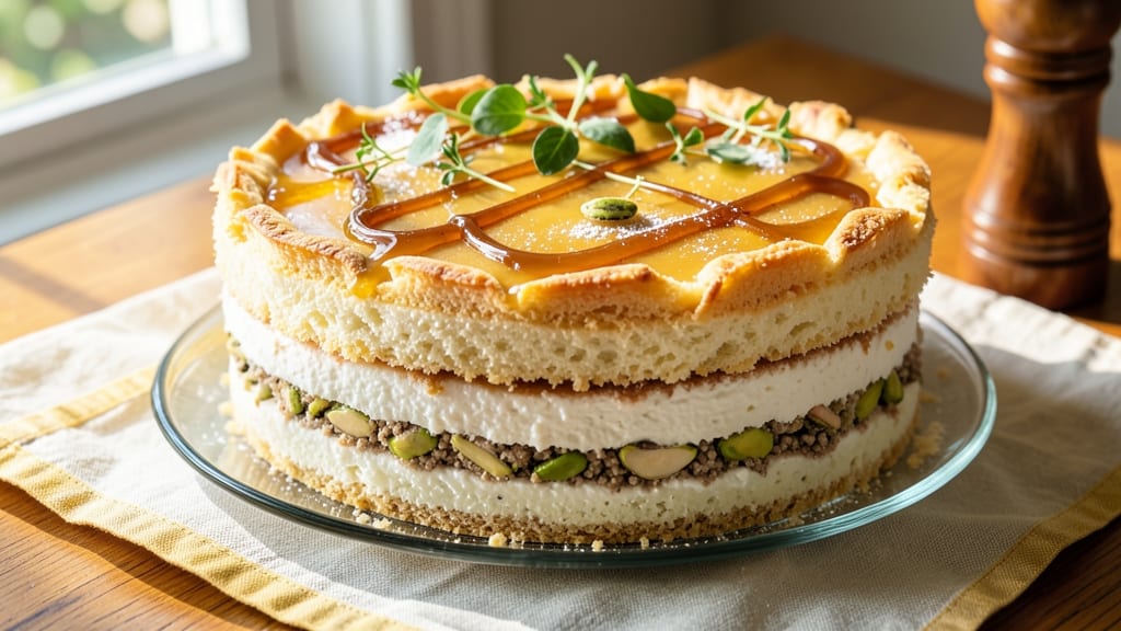 Arab Cake Recipe: Middle Eastern Spice Infusion in Layers