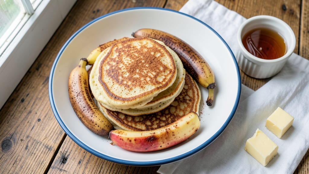 Banana Egg Flour Pancakes Recipe: Egg-Enhanced Fluffiness in 5 Minutes