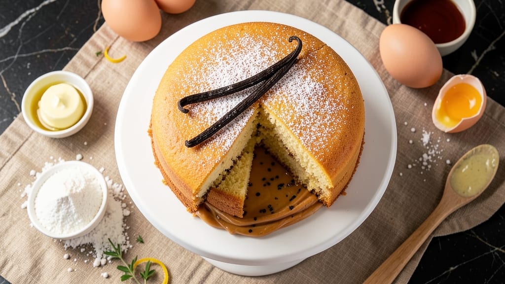 Anna Olson's Vanilla Cake Recipe: Velvety Crumb and Vanilla Bean Swirls