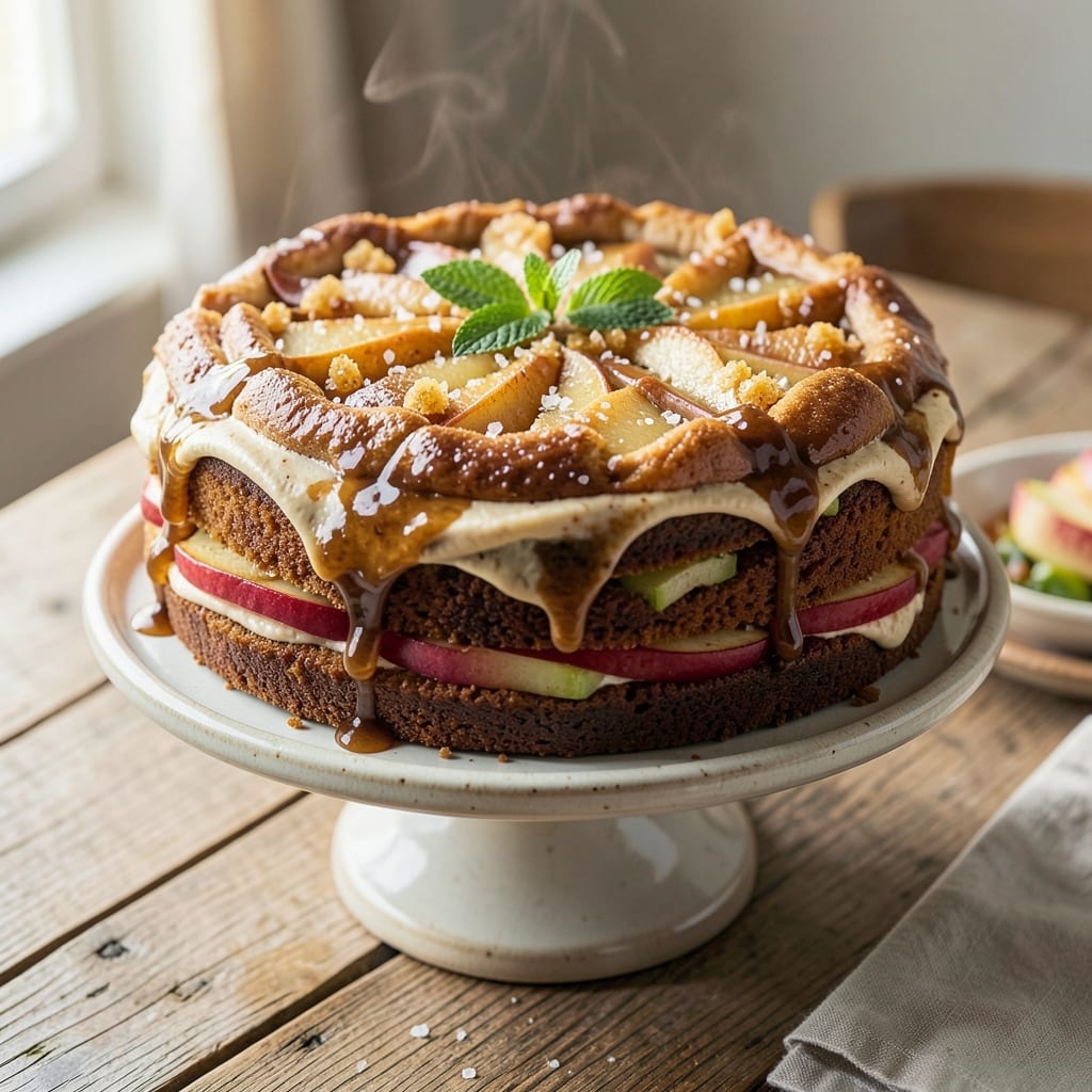Apple Molasses Cake Recipe: Deeply Spiced Moisture With Caramelized Apple Bites