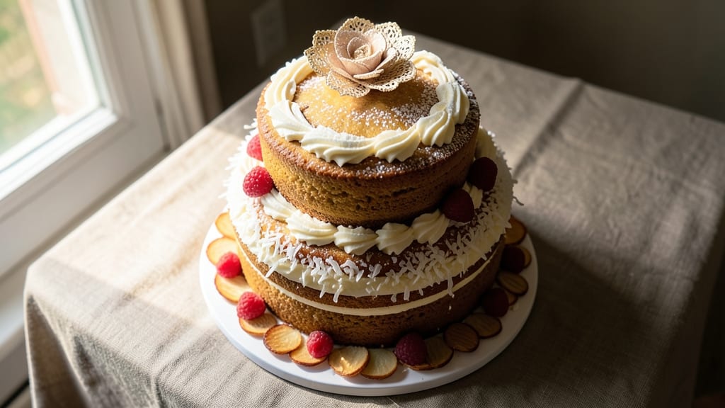 Amish Wedding Cake Recipe: Layered Vanilla Bliss With Buttery Crunch Topping