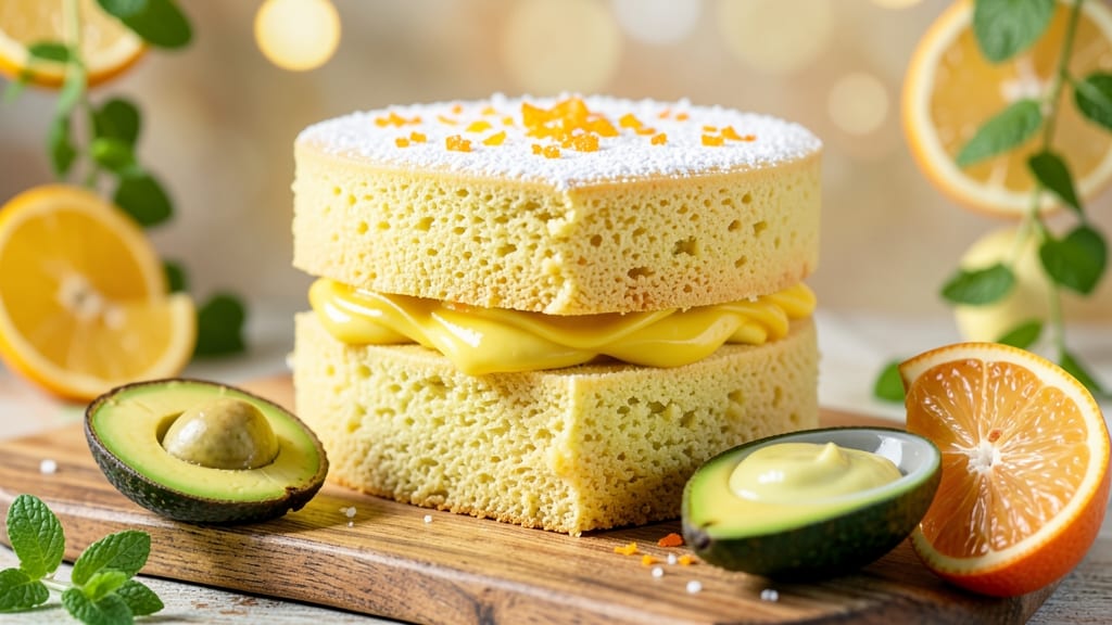 Avocado Chiffon Cake Recipe: Light as Air With No Cracking Ever
