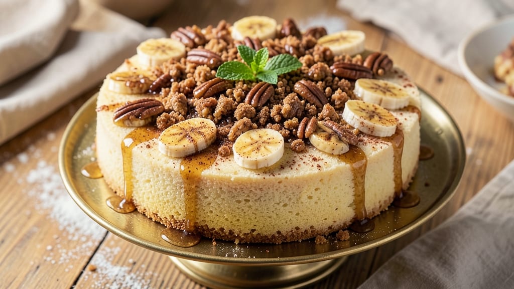 Banana Cake Topping Recipe: Nutty Caramelized Streusel With Warm Spice Hug
