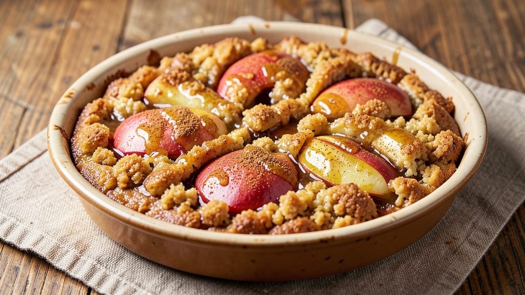 Apple Crumble Cake Recipe UK: Rustic British Bake With Spiced Rum Streusel