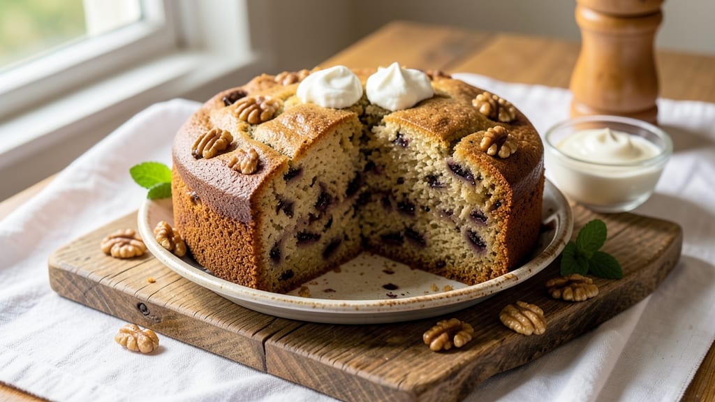Sanjeev Kapoor's Banana Cake Recipe: Golden Streusel Hugs Moist Layers