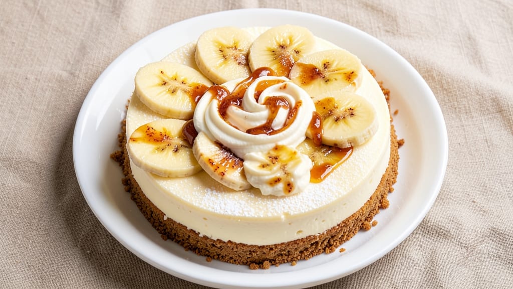 Banana Cream Cheesecake with Bavarian Cream Recipe: Triple-Layered Decadence in One Bite