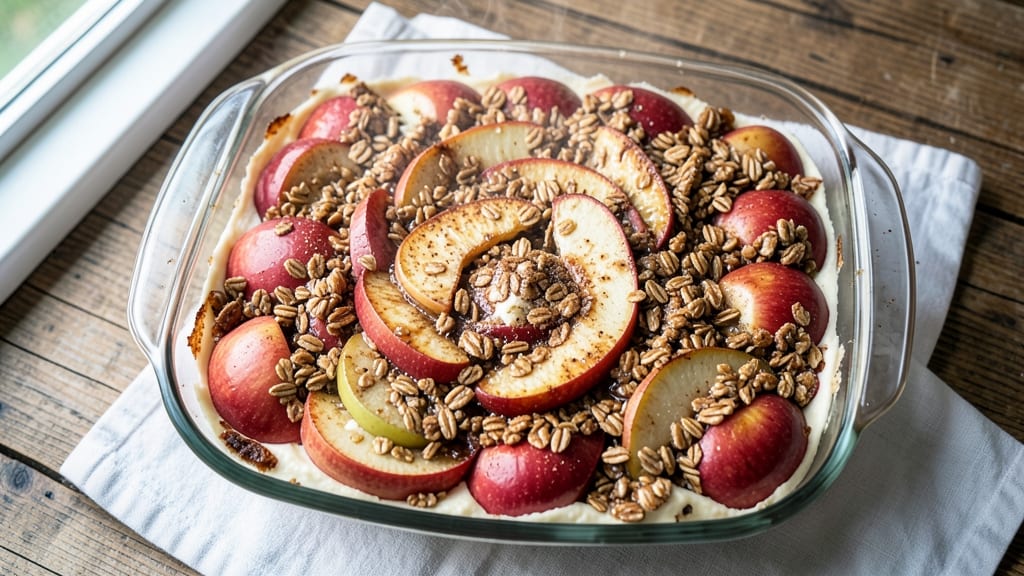 Apple Crisp Recipe With Cake Mix And Oatmeal: No-Bake Streusel Magic in 30 Minutes