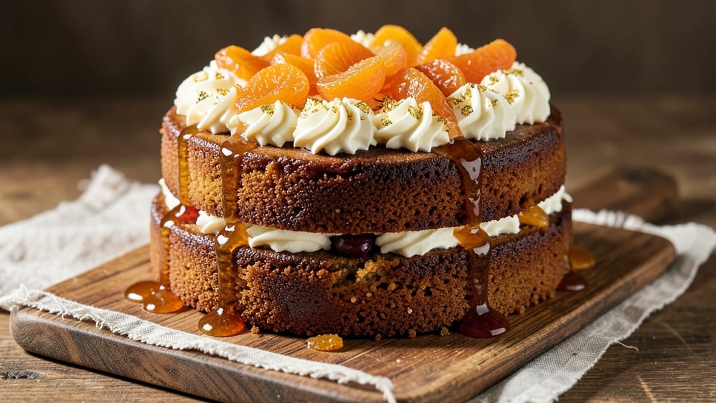 Apricot Brandy Fruit Cake Recipe: Boozy Moisture and Spiced Nuts in Every Bite