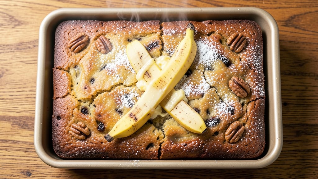 Banana Cake Recipe 8x8 Pan: Moist Crumb With Caramelized Banana Streaks
