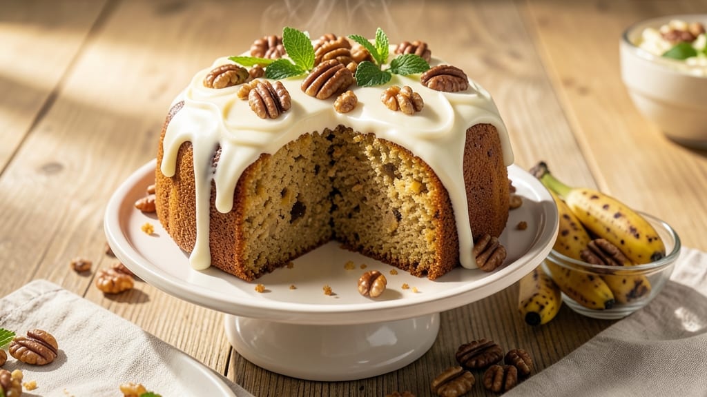 Banana Cake Recipe Using Vegetable Oil: Ultra Moist Crumb With Warm Spice Notes