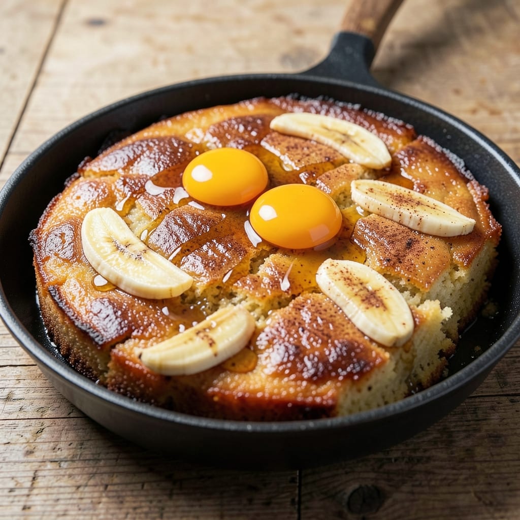 Banana Cake Recipe in Frying Pan: Stovetop Magic With No Mixing Bowl Needed
