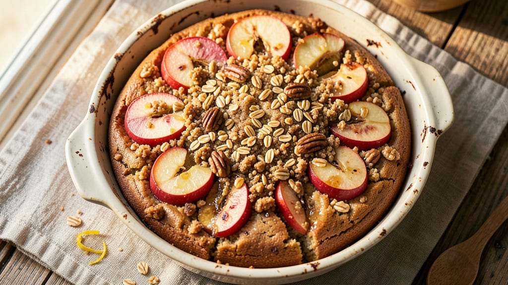 Apple Coffee Cake With Crumble Topping Recipe: Cinnamon-Infused Streusel That Cracks Into Perfect Crunch