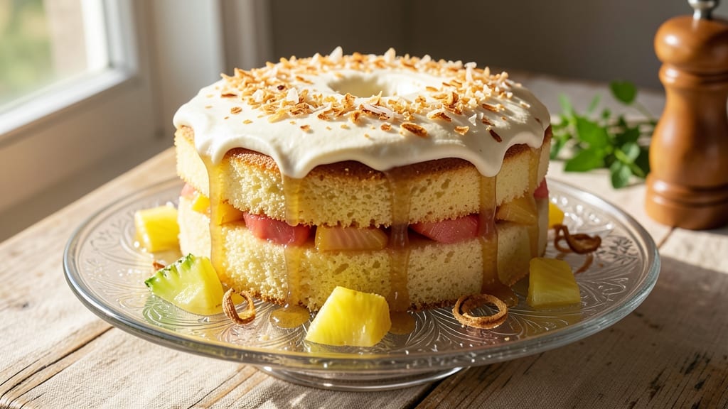 Asian Pineapple Cake Recipe: Pandan-Scented Layers with Buttery Crunch