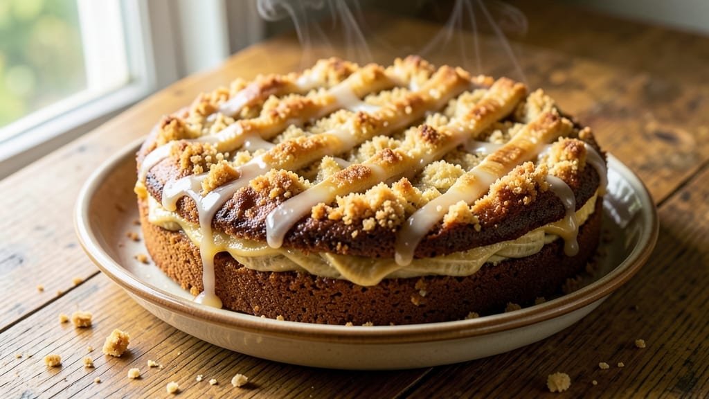 Banana Bread Crumb Cake Recipe: Moist Layers With Nutty Streusel Crown