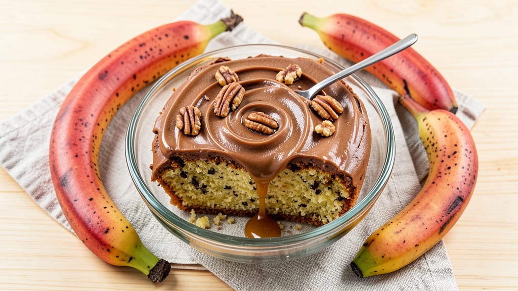 Jamie Oliver's Banana Fudge Cake Recipe: Rich Chocolate Swirls and Silky Texture