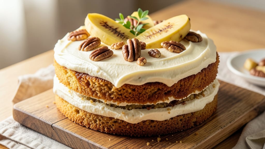 Banana Cake Mix Recipe From Scratch: Homemade Layers With Caramelized Banana Swirls