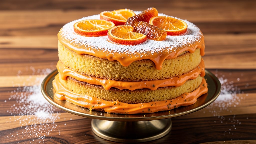 Amazing Orange Cake Recipe: Zesty Glaze That Brightens Any Occasion