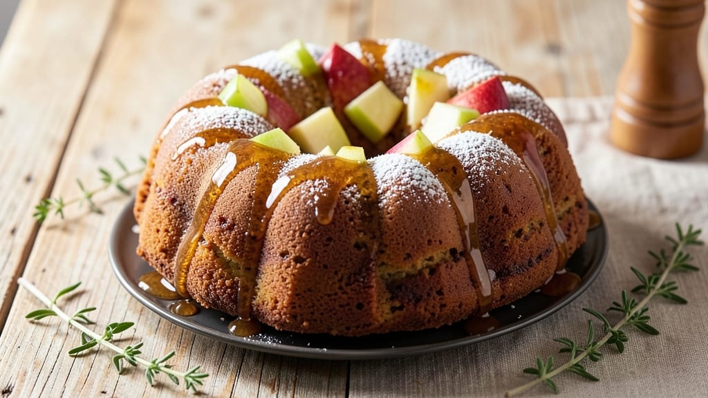 Apple Honey Bundt Cake Recipe: Honey-Glazed Spice with Buttery Streusel Crown