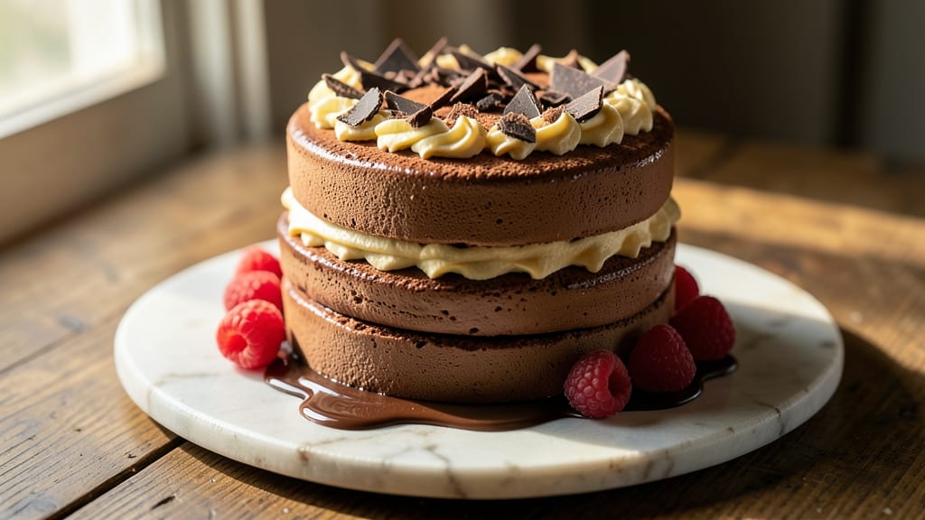 Anthony's Chocolate Mousse Cake Recipe: Silky Layers With Fudgy Chocolate Base