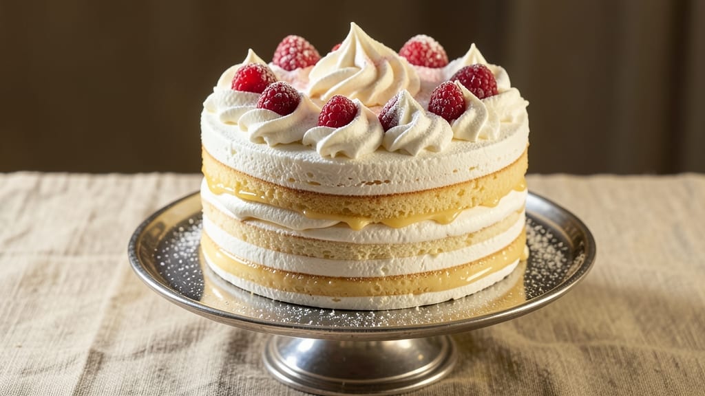 Angel Kiss Cake Recipe: Vanilla Cloud With Citrus-Infused Frosting