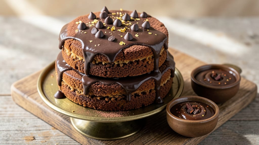Atta Chocolate Cake Recipe: Fluffy, Eggless Wonder With Spiced Rum Swirl