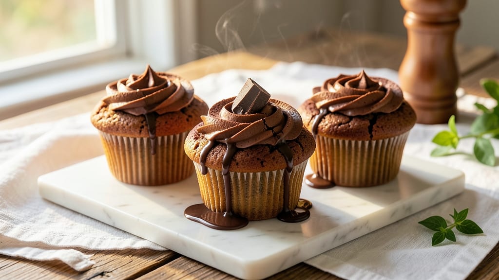 Baked by Melissa Chocolate Cupcakes Recipe: Rich Ganache Drizzle and Velvety Crumb