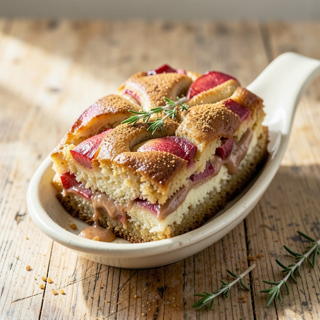 Apple Cinnamon Spoon Cake Recipe: Flaky Buttermilk Layers with Caramelized Apple Filling