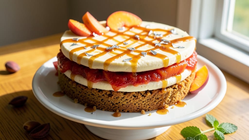 Amazing Peach Cake Recipe: Summer-Inspired Layers With Buttery Streusel Top