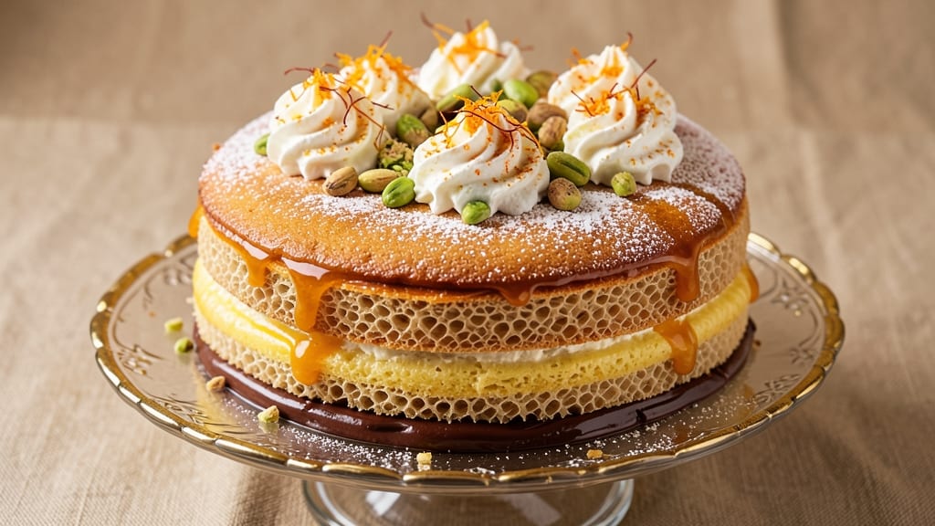 Arabic Saffron Cake Recipe: Fragrant Spice and Golden Bloom in Every Slice