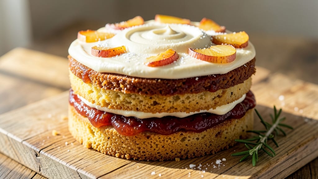 Apple Jam Cake Recipe: Warm Spice Streusel Hugs Caramelized Apple Filling