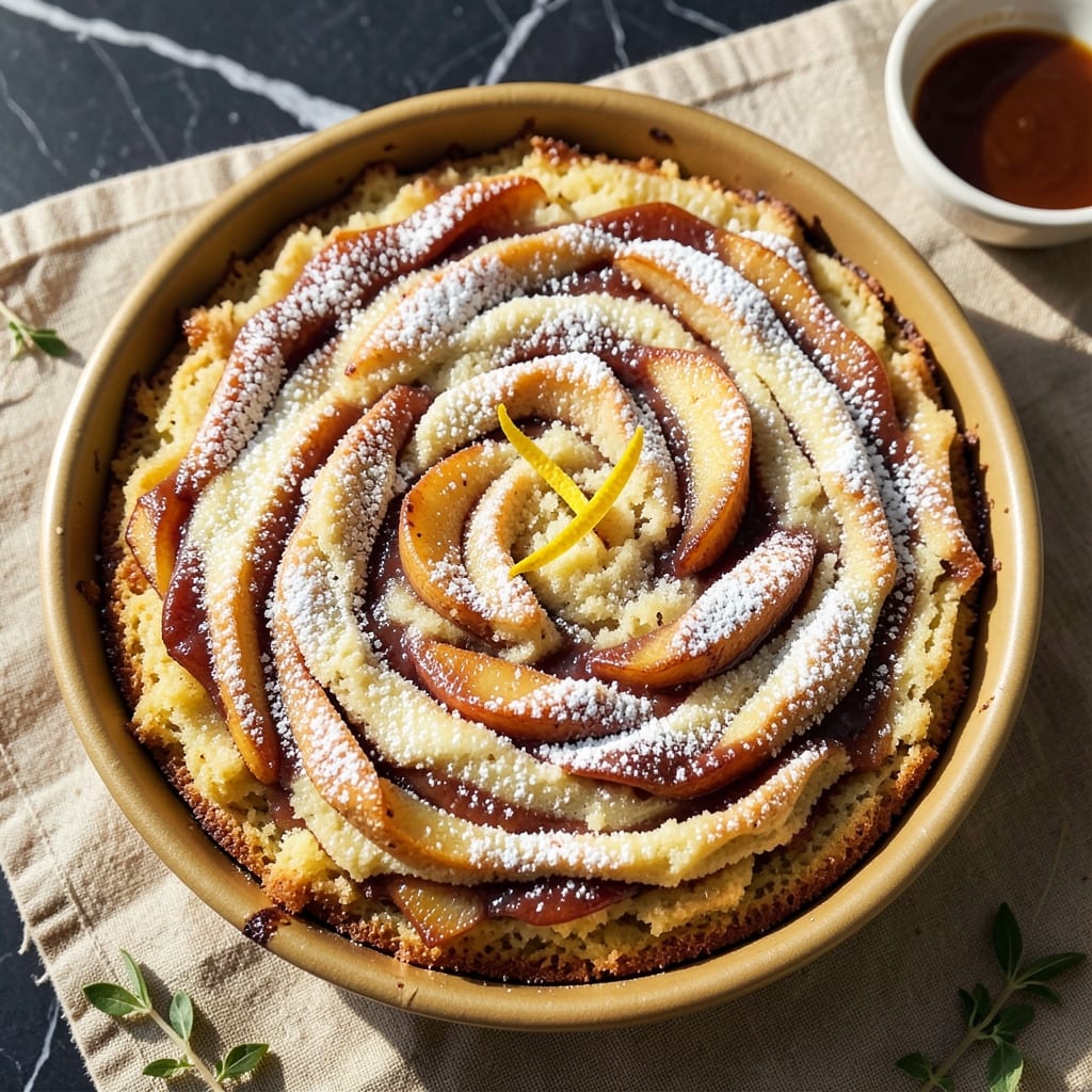 Apple Swirl Cake Recipe: Caramelized Apple Streaks in Buttery Streusel Heaven