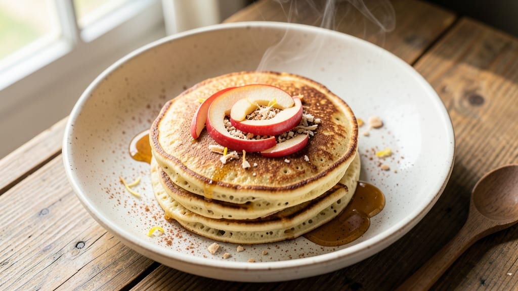 Apple Pancake Recipe Without Egg: Fluffy Stacks With Banana Swirl Magic