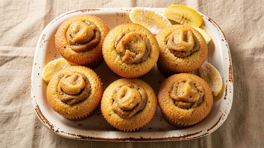 Banana Cupcake Recipe With Self Raising Flour: Moist Crumb and Vanilla Swirl Magic