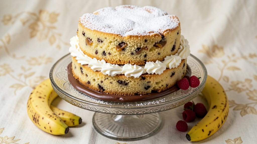 Banana Cake Recipe Chelsea: Boozy Streusel Crown Over Ultra-Moist Layers