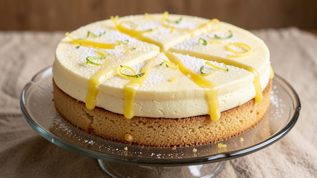 Authentic Italian Lemon Cream Cake Recipe: Zesty Layers and Velvety Filling Harmony