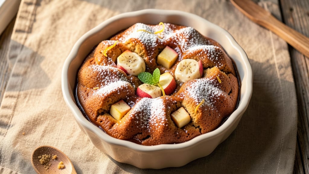 Apple Banana Bundt Cake Recipe: Spiced Rum Infusion and Golden Streusel Magic