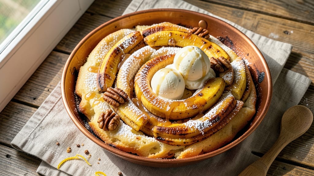Banana Funnel Cake Recipe: Crispy Caramelized Layers with Warm Cinnamon Dust