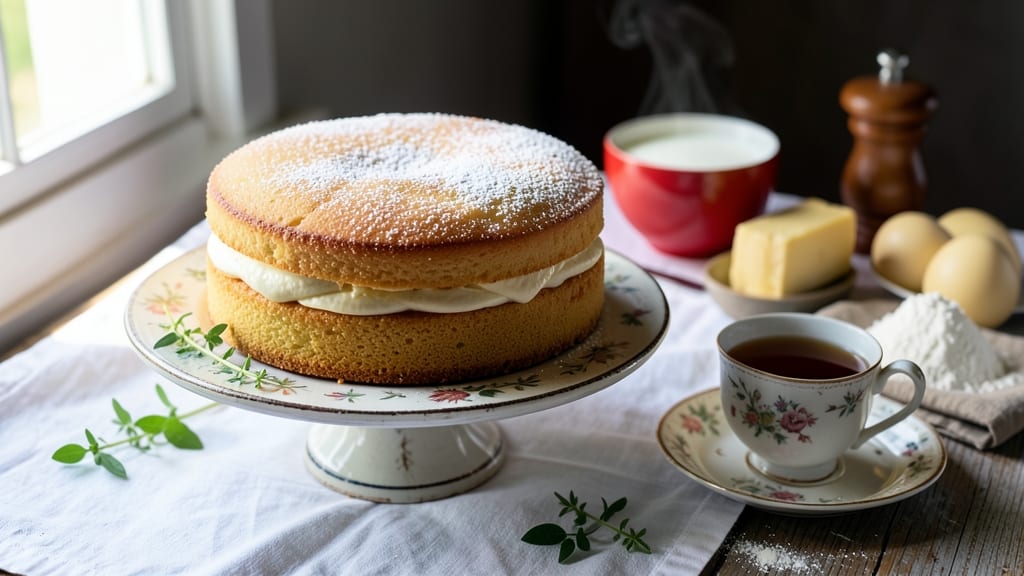 Australian Sponge Cake Recipe: Golden Crunch From Buttermilk Magic